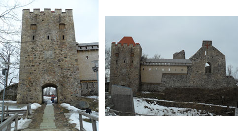 Путешествие в Латвию Новый замок